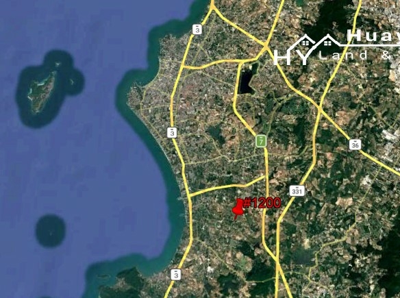 #1200 Land Plots hidden away off the Wat Yan – Chak Ngaeo Road behind Phoenix Golf Course