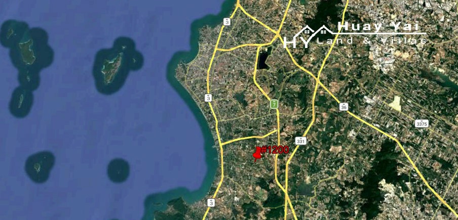 #1200 Land Plots hidden away off the Wat Yan – Chak Ngaeo Road behind Phoenix Golf Course