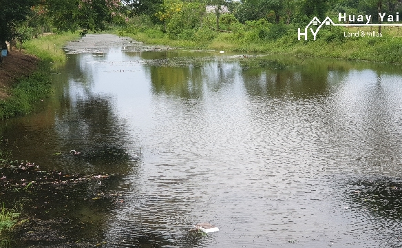 #1264  Huay Yai   10 rai in quiet location with klongside approach.