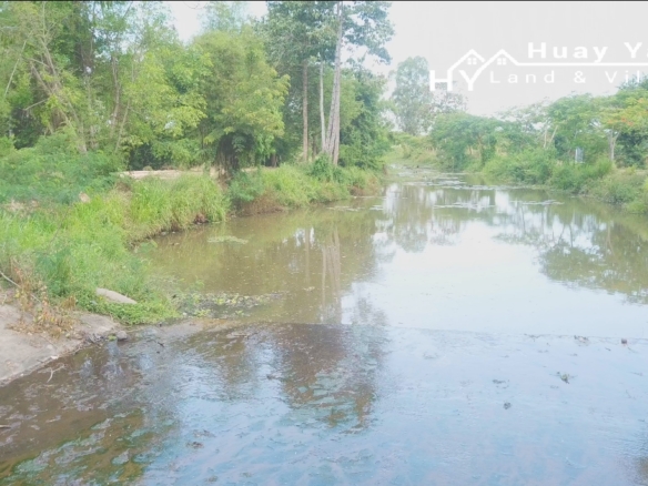 #1264  Huay Yai   10 rai in quiet location with klongside approach.
