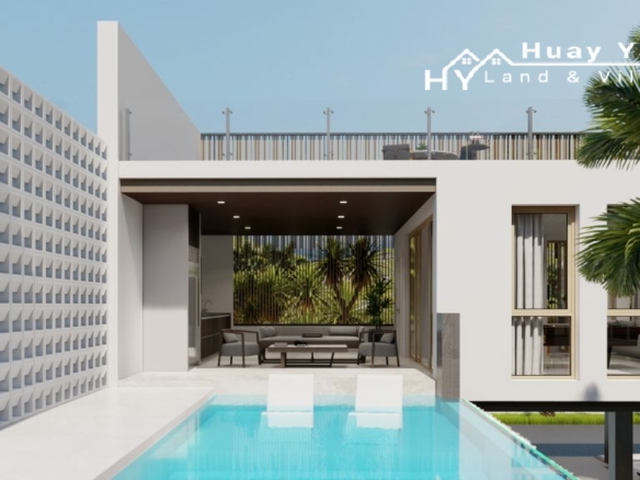 #3226  Superior development of Ultra Modern large luxury pool villas