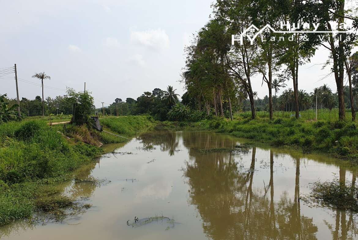 Land For Sale | 3 Individual Klong side plots for Sale in Huay Yai, Pattaya