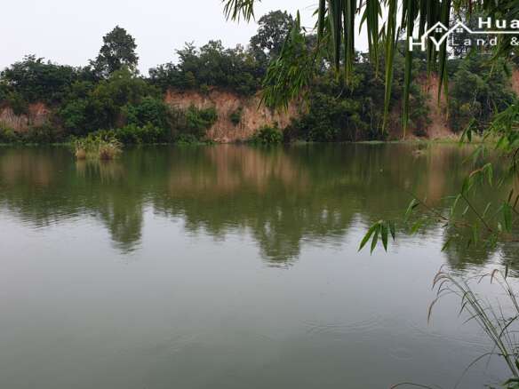 #1352 Former land fill excavation 40 rai site now with approximately 33 rai of own stunning lake in Pattaya