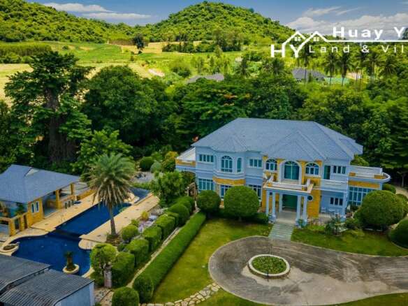 #3155  Impressive Regency Style Country Estate with 9+rai in Bang Saray