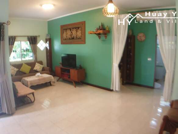#3272     2 bedroom house and Thai house in quiet location with 1.5rai