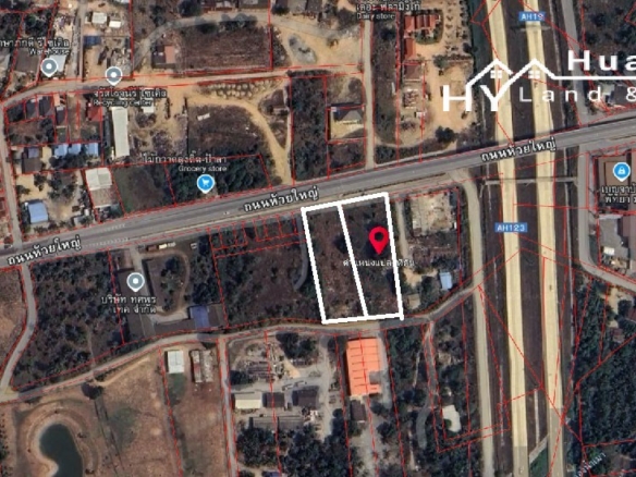 #1432 2 or 4 rai just off Huay Yai Road