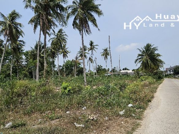 #1304  Land For Sale 8+ rai. Huay Yai Jean.