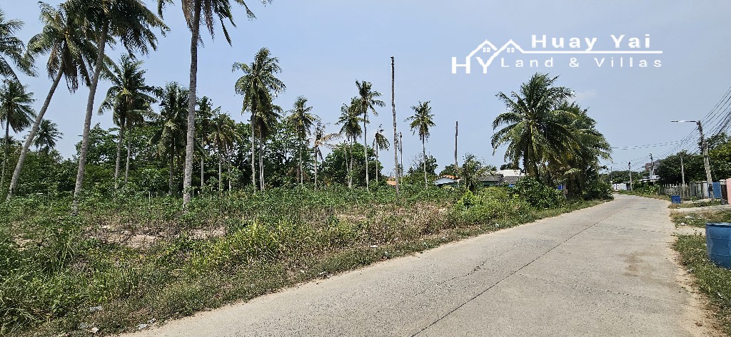 #1304  Land For Sale 8+ rai. Huay Yai Jean.