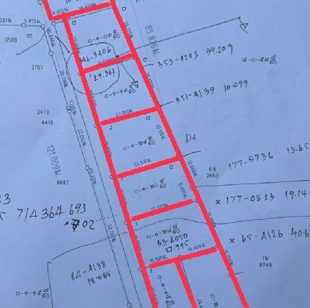 #1475 Land Plot split into 9 plots. Huay Yai Chien, Huay Yai near Pattaya