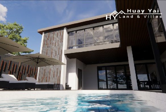 #3340  New luxury pool villa. Pattaya