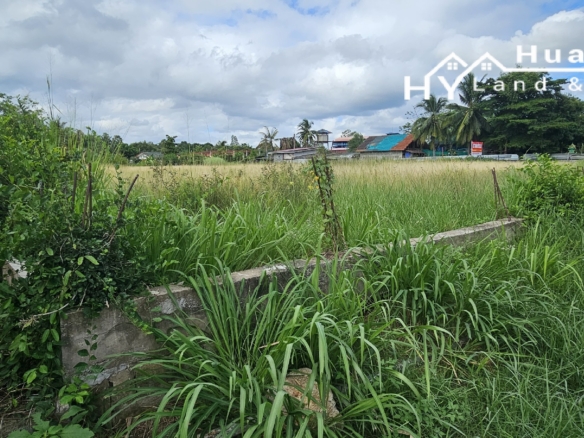 #1268 Attractive Corner Plot Land For Sale. Huay Yai Chien