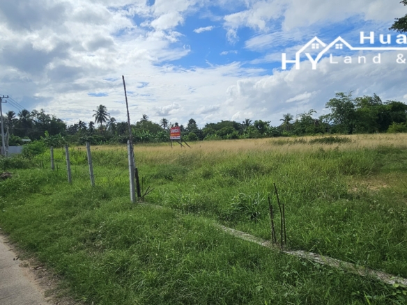 #1268 Attractive Corner Plot Land For Sale. Huay Yai Chien