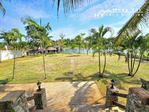 #3352    Spacious Lakeside Pool House in large plot in private estate