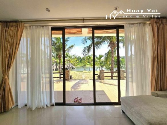 #3352    Spacious Lakeside Pool House in large plot in private estate