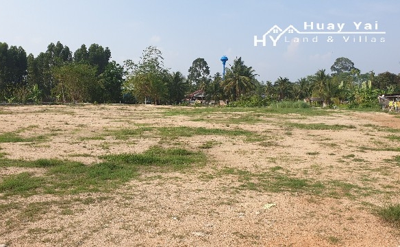 #1268 Attractive Corner Plot Land For Sale. Huay Yai Chien