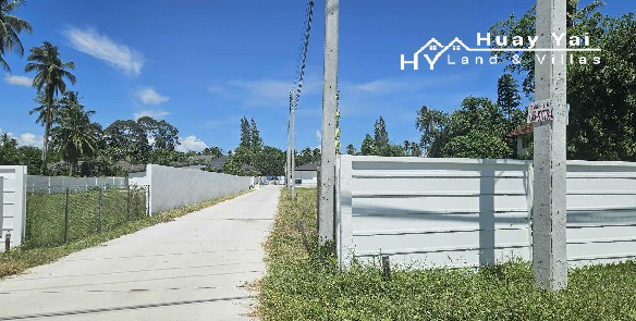 #1529  Individual land plots in small gated community