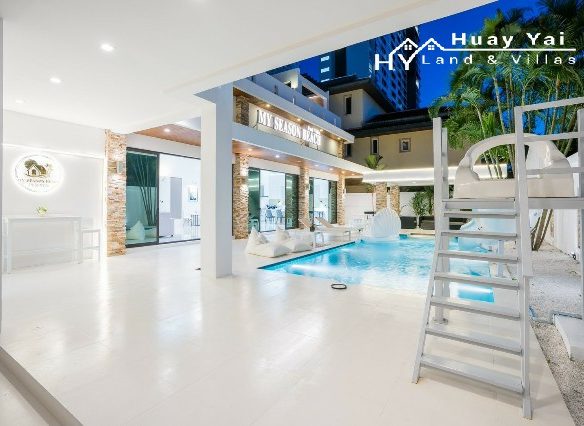 #3014  Stunning renovated Pool House in absolute beachfront gated village