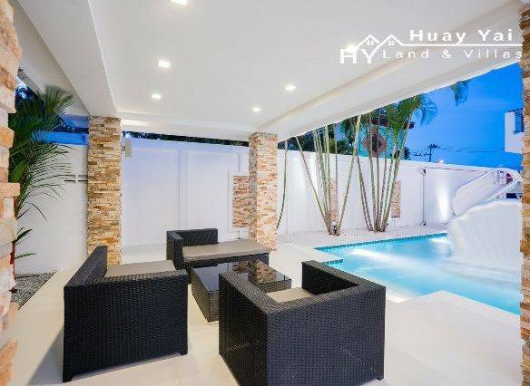 #3014  Stunning renovated Pool House in absolute beachfront gated village