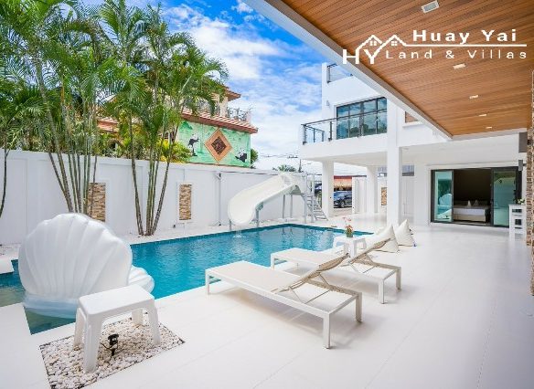 #3014  Stunning renovated Pool House in absolute beachfront gated village