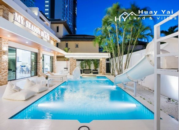 #3014  Stunning renovated Pool House in absolute beachfront gated village