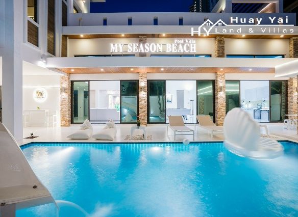 #3014  Stunning renovated Pool House in absolute beachfront gated village