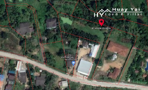 #1532   1.5rai dream villa plot For Sale in Huay Yai