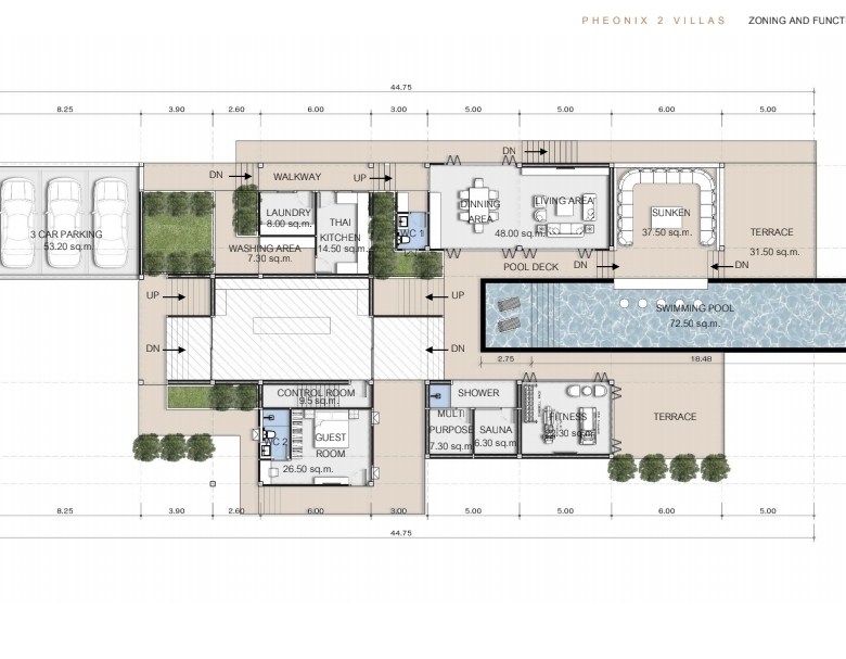 #3411 2x new Pool Villas within the golf course adjoining the fairway. Owner Finance Available
