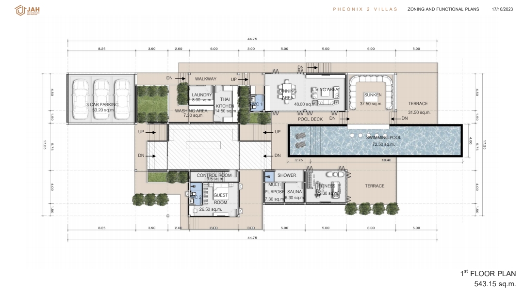 #3411 2x new Pool Villas within the golf course adjoining the fairway. Owner Finance Available