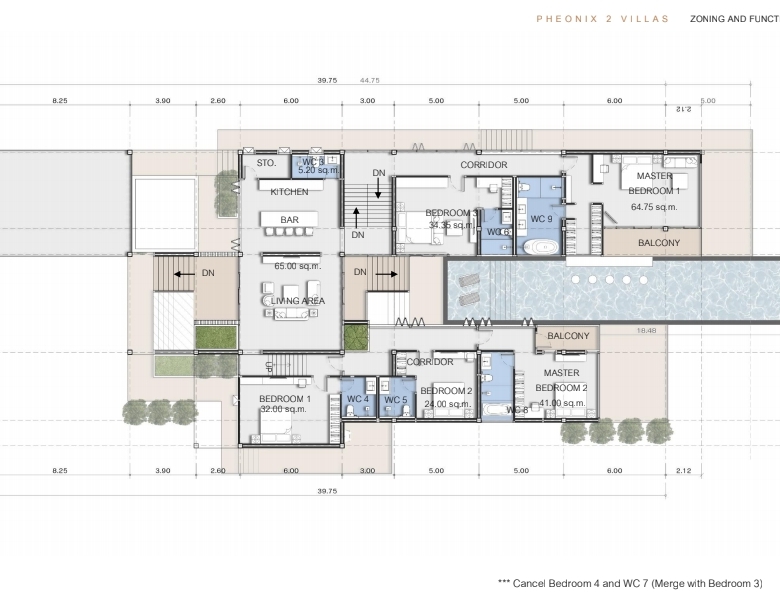 #3411 2x new Pool Villas within the golf course adjoining the fairway. Owner Finance Available