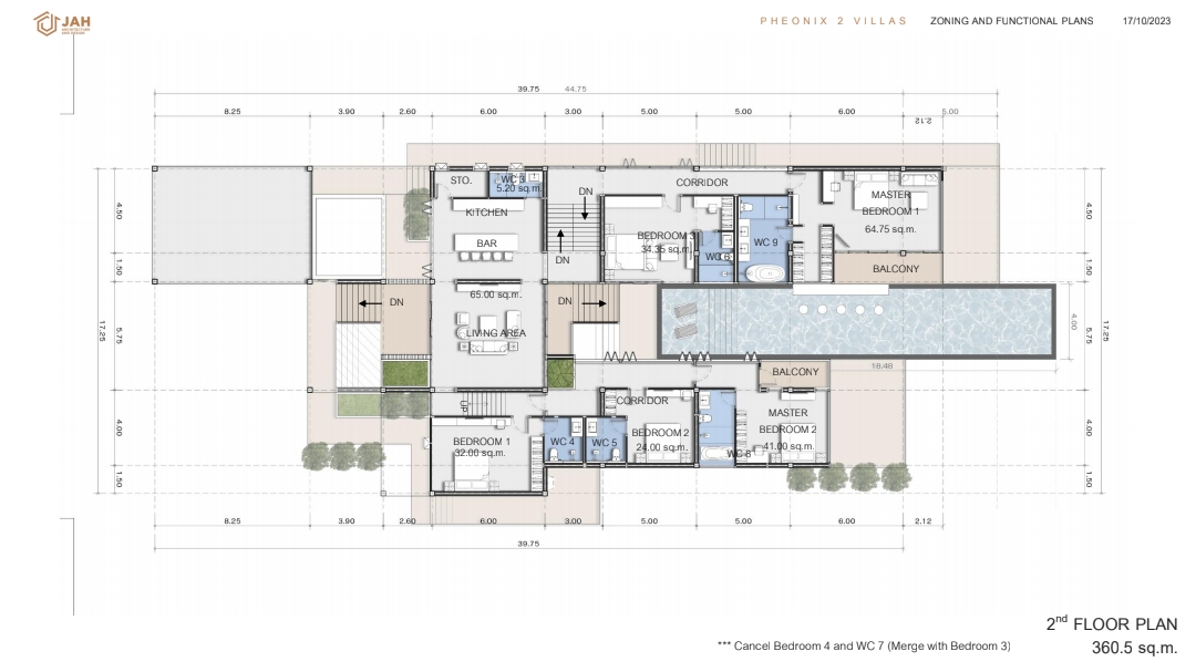 #3411 2x new Pool Villas within the golf course adjoining the fairway. Owner Finance Available
