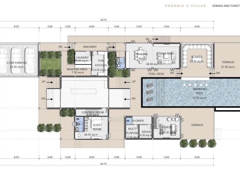 #3411 2x new Pool Villas within the golf course adjoining the fairway. Owner Finance Available
