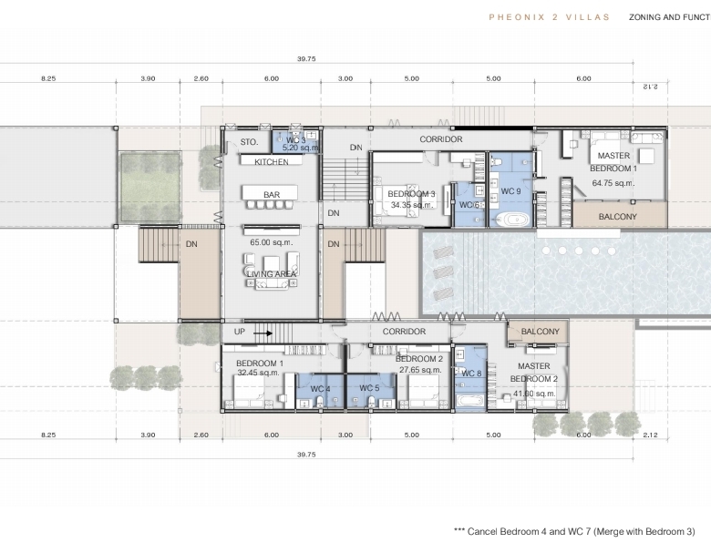 #3411 2x new Pool Villas within the golf course adjoining the fairway. Owner Finance Available