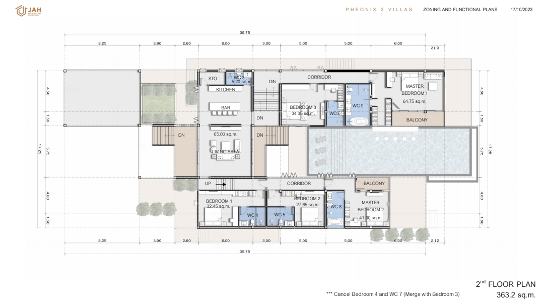 #3411 2x new Pool Villas within the golf course adjoining the fairway. Owner Finance Available