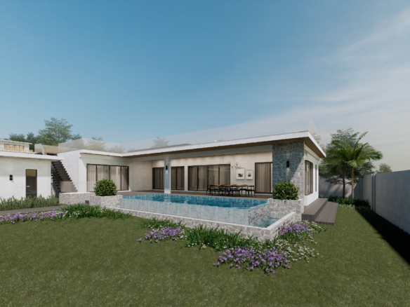 #3377  Hillside development exemplary modern  pool villas with excellent views