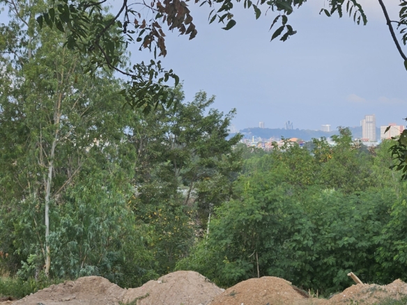 #1564   Hillside land with views to the city