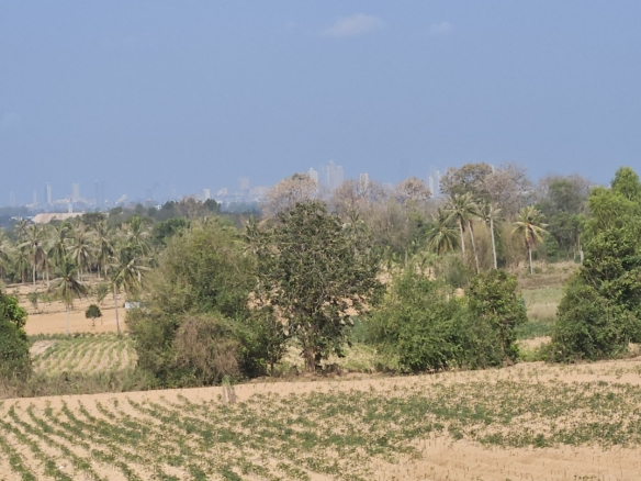 #1125-2       Hillside road fronting 6x 2rai plots. Some good views
