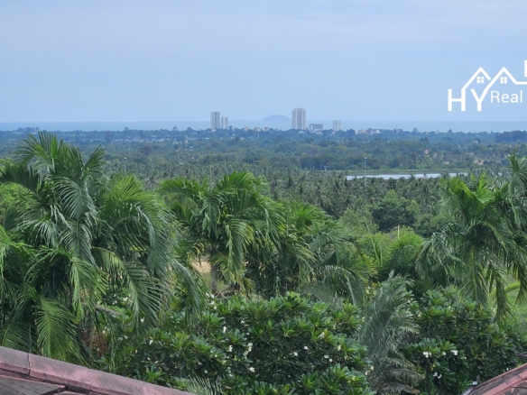 #3439   Extensive Hillside pool house on 4 rai with stunning westerly views 