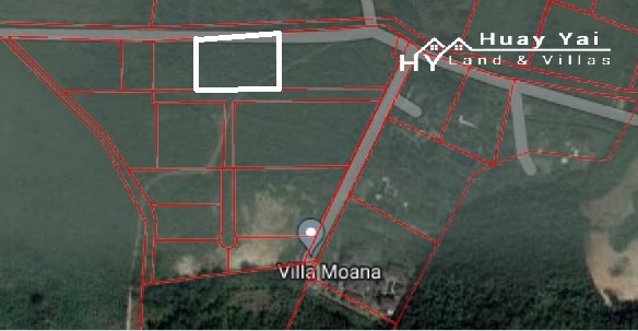 #1244/2   Hillside Land For Sale.  Huay Yai Hills near Pattaya           SOLE AGENTS