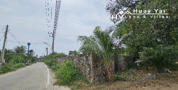 #1134   Walled Land For Sale. Huay Yai