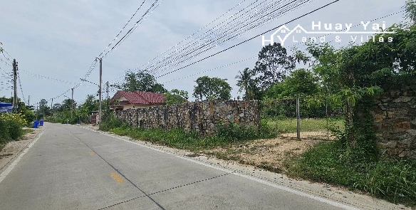 #1134   Walled Land For Sale. Huay Yai