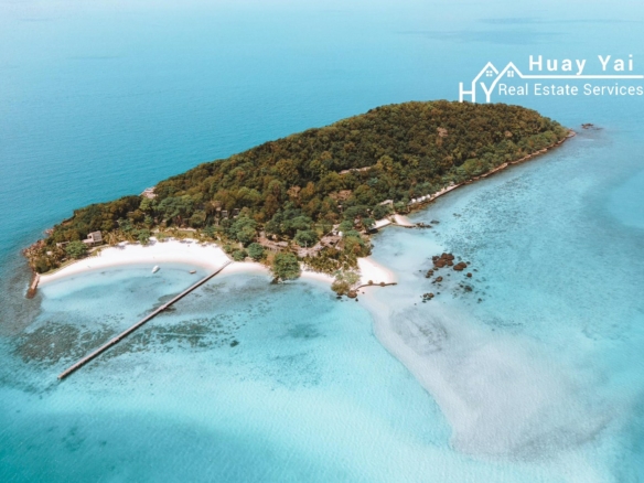 #1637 50rai well known whole island just off famous neighbours in Gulf Of Thailand