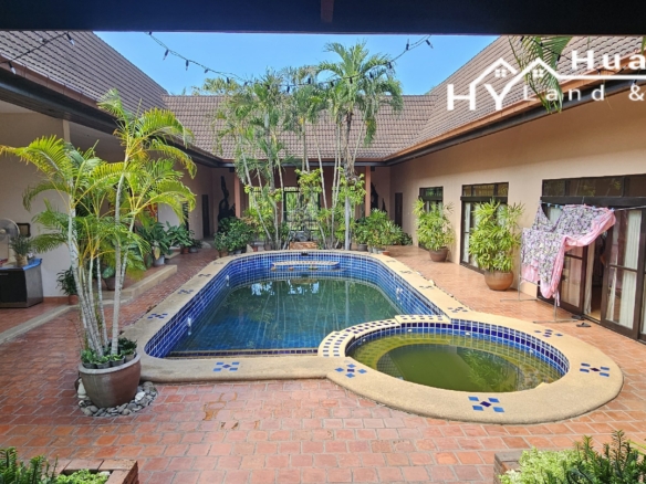 #3465  Character large pool house in HUGE garden
