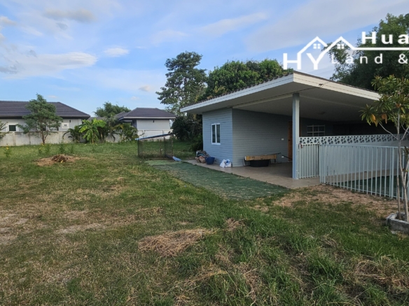 #1665 Good shaped land plot in quiet farang community, just off the Huay Yai Road