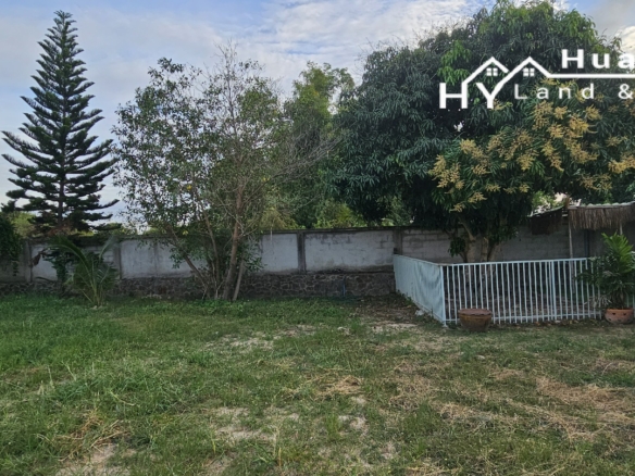 #1665 Good shaped land plot in quiet farang community, just off the Huay Yai Road