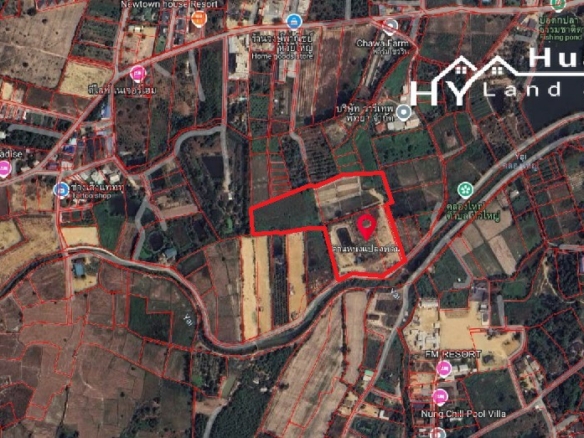 #1264 & #1308 17rai just off Soi Polo, Huay Yai in a beautiful and quiet location
