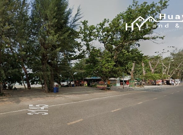 #1672 Good shaped land plot 600m from Suan Son Beach