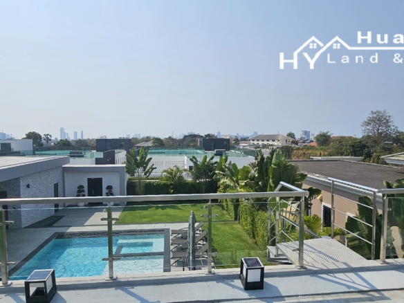 #3339 New Pool Villa with views in superior gated village of Siam Royal View