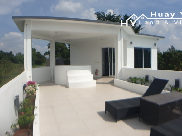 #3275 – Pool Villa on raised ground with views. Spectacular roof terrace