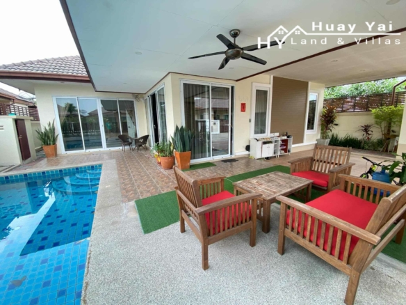 #3353  Pool Villa in gated community