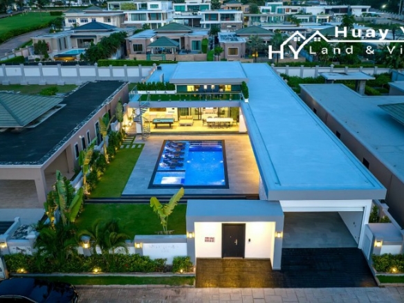 #3339 New Pool Villa with views in superior gated village of Siam Royal View
